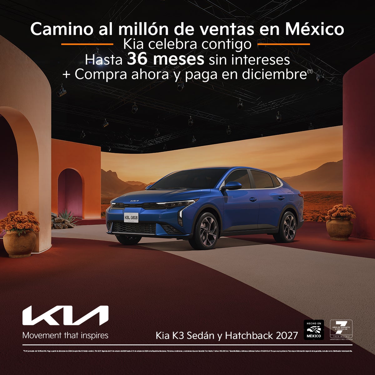 Kia K3 Y K4 2027